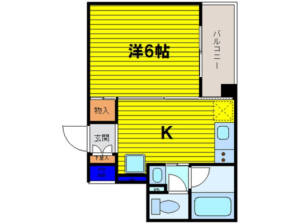 モダナークの物件間取画像